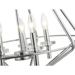 Marin 5-Light Polished Chrome Chandelier with Crystal Accents by Home Decorators Collection -Outlet Home Decorators Collection Store polished chrome home decorators collection chandeliers hd 1556 i 4f 1000
