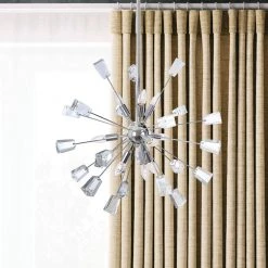 Kimberly 9-Light Crystal and Chrome Sputnik Chandelier by Home Decorators Collection -Outlet Home Decorators Collection Store polished chrome home decorators collection chandeliers p579mh chr 1d 1000