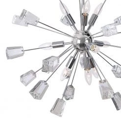 Kimberly 9-Light Crystal and Chrome Sputnik Chandelier by Home Decorators Collection -Outlet Home Decorators Collection Store polished chrome home decorators collection chandeliers p579mh chr 40 1000