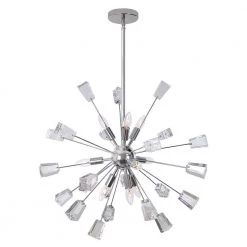 Kimberly 9-Light Crystal and Chrome Sputnik Chandelier by Home Decorators Collection