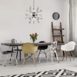 Kimberly 9-Light Crystal and Chrome Sputnik Chandelier by Home Decorators Collection -Outlet Home Decorators Collection Store polished chrome home decorators collection chandeliers p579mh chr c3 1000