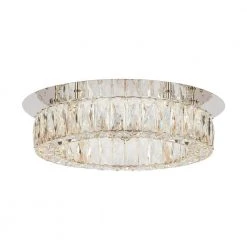 Keighley Crystal 17.5-in. Polished Chrome Integrated LED Flush Mount Kitchen Ceiling Light Fixture by Home Decorators Collection 17 Keighley Crystal 17.5-in. Polished Chrome Integrated LED Flush Mount Kitchen Ceiling Light Fixture by Home Decorators Collection -Outlet Home Decorators Collection Store polished chrome home decorators collection flush mount lights cp 25117 c3 1000