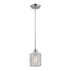 1-Light Polished Chrome Water Cube Glass Pendant by Home Decorators Collection -Outlet Home Decorators Collection Store polished chrome home decorators collection pendant lights tnp18164 64 1000