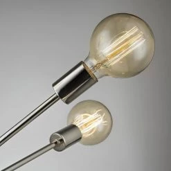 Fife 10-Light Polished Nickel Sputnik Chandelier with G30 Vintage Bulbs by Home Decorators Collection -Outlet Home Decorators Collection Store polished nickel home decorators collection chandeliers hd 1690 i 76 1000