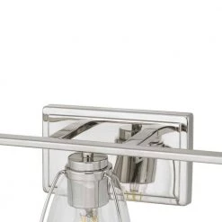 Brooke Park 24 in. 3-Light Polished Nickel Industrial Bathroom Vanity Light with Clear Glass Shades by Home Decorators Collection -Outlet Home Decorators Collection Store polished nickel home decorators collection vanity lighting 1027hdcpndi 44 1000