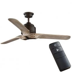 Chasewood 54 in. Indoor/Outdoor Roasted Java Ceiling Fan with Remote Control by Home Decorators Collection
