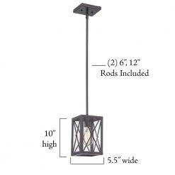 Harwood 1-Light Royal Bronze Mini-Pendant with Cage Design Shade by Home Decorators Collection 17 Harwood 1-Light Royal Bronze Mini-Pendant with Cage Design Shade by Home Decorators Collection -Outlet Home Decorators Collection Store royal bronze home decorators collection pendant lights hb3533 281 1d 1000