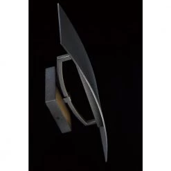 Gardi 1-Light Sand Black Outdoor Integrated LED Wall Lantern Sconce with Etched Glass by Home Decorators Collection -Outlet Home Decorators Collection Store sand black home decorators collection outdoor sconces 23720 1f 1000