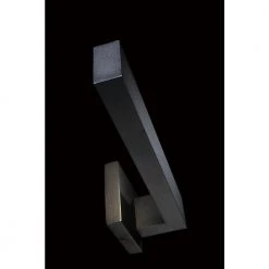 Vanderhoven 1-Light Sand Black Outdoor Integrated LED Wall Lantern Sconce with Etched Glass by Home Decorators Collection -Outlet Home Decorators Collection Store sand black home decorators collection outdoor sconces 23730 4f 1000