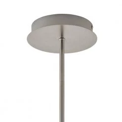 7-Watt Satin Nickel Integrated LED Pendant by Home Decorators Collection -Outlet Home Decorators Collection Store satin nickel home decorators collection pendant lights 34038 hbon 44 1000