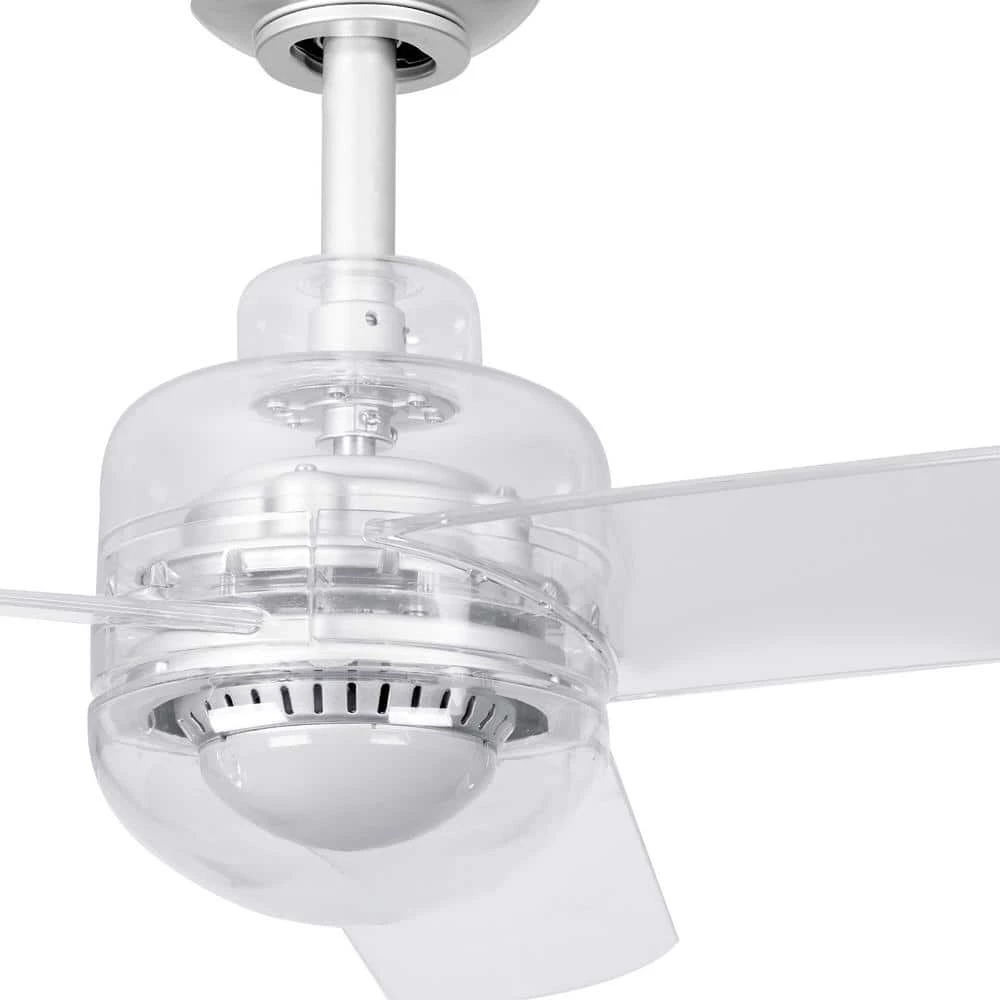 Everaine 52 in. White Color Changing Integrated LED Silver Ceiling Fan with Light Kit, DC Motor and Remote Control by Home Decorators Collection 7 Everaine 52 in. White Color Changing Integrated LED Silver Ceiling Fan with Light Kit, DC Motor and Remote Control by Home Decorators Collection - Image 5
