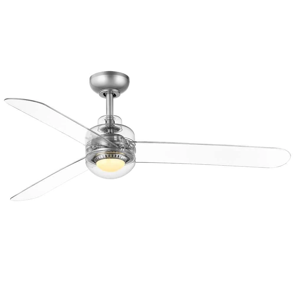 Everaine 52 in. White Color Changing Integrated LED Silver Ceiling Fan with Light Kit, DC Motor and Remote Control by Home Decorators Collection 12 Everaine 52 in. White Color Changing Integrated LED Silver Ceiling Fan with Light Kit, DC Motor and Remote Control by Home Decorators Collection - Image 10