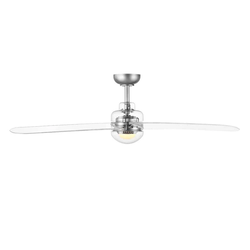 Everaine 52 in. White Color Changing Integrated LED Silver Ceiling Fan with Light Kit, DC Motor and Remote Control by Home Decorators Collection 10 Everaine 52 in. White Color Changing Integrated LED Silver Ceiling Fan with Light Kit, DC Motor and Remote Control by Home Decorators Collection - Image 8