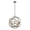 Sarolta Sands 5-Light Antique Silver Orb Chandelier for Dining Room by Home Decorators Collection -Outlet Home Decorators Collection Store silver home decorators collection chandeliers lsa 55607 64 1000