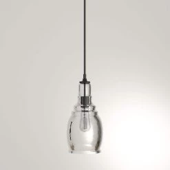 Gardiner 1-Light Black Mini Pendant with Smoke Tint Glass Shade by Home Decorators Collection -Outlet Home Decorators Collection Store smoke home decorators collection pendant lights 17221 31 1000