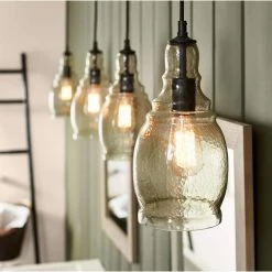 Gardiner 1-Light Black Mini Pendant with Smoke Tint Glass Shade by Home Decorators Collection -Outlet Home Decorators Collection Store smoke home decorators collection pendant lights 17221 c3 1000