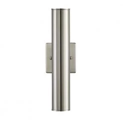 Riga Medium Modern Stainless Steel Integrated LED Outdoor Wall Cylinder Light Sconce by Home Decorators Collection 9 Riga Medium Modern Stainless Steel Integrated LED Outdoor Wall Cylinder Light Sconce by Home Decorators Collection -Outlet Home Decorators Collection Store stainless steel home decorators collection outdoor sconces 205216a 40 1000