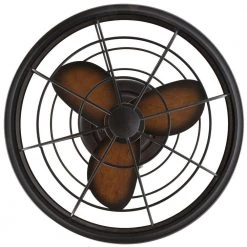 Bentley II 18 in. Indoor/Outdoor Tarnished Bronze Oscillating Ceiling Fan with Wall Control by Home Decorators Collection -Outlet Home Decorators Collection Store tarnished bronze home decorators collection ceiling fans without lights al14 tb 66 1000