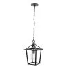 Jill 1-Light 9.5 in. W Textured Black Weathered Zinc with Clear Seedy Glass Outdoor Pendant by Home Decorators Collection -Outlet Home Decorators Collection Store textured black home decorators collection outdoor pendant lights ehd70051c 64 1000
