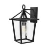 Jill 1-Light Textured Black and Weathered Zinc Hardwired Outdoor Wall Sconce by Home Decorators Collection -Outlet Home Decorators Collection Store textured black home decorators collection outdoor sconces ehd70051d 64 1000