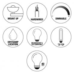 Kenton 4.75 in. 1-Light Bronze Industrial Wall Mount Sconce Light by Home Decorators Collection -Outlet Home Decorators Collection Store vintage bronze home decorators collection wall sconces hb15016 310 40 1000