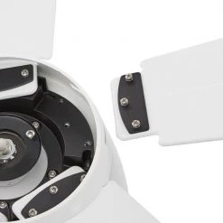 Arleigh 44 in. LED Outdoor White Ceiling Fan with Light by Home Decorators Collection -Outlet Home Decorators Collection Store white home decorators collection ceiling fans with lights am589h wh a0 1000