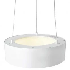 Hollandale 75-Watt Equivalence Integrated LED White Pendant by Home Decorators Collection -Outlet Home Decorators Collection Store white home decorators collection chandeliers 11218 1f 1000