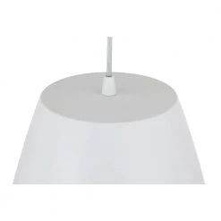 12 in. W 1-Light White Standard Pendant with White Metal Shade Antique Gold Inside by Home Decorators Collection -Outlet Home Decorators Collection Store white home decorators collection chandeliers kvm0901ax 01 1f 1000