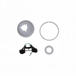 Marshlands LED 52 in. White Mounting Bracket And Canopy Set by Home Decorators Collection