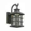 Summit Ridge Collection Zinc Motion Sensor Outdoor Integrated LED Wall Lantern Sconce by Home Decorators Collection -Outlet Home Decorators Collection Store zinc home decorators collection outdoor sconces cqh1691ls 2 64 1000